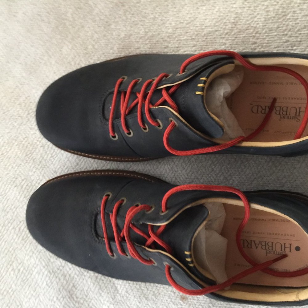 Samuel Hubbard Men's M1200-008 Black Leather Walking Comfort Shoes 12W